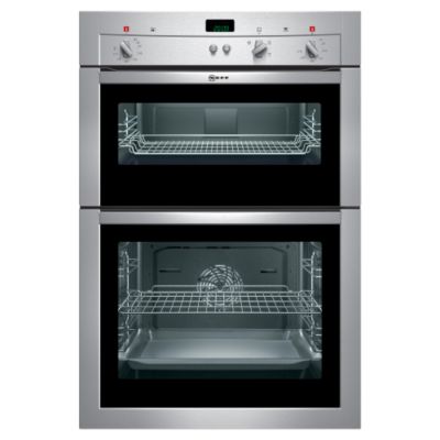 Neff U14M42 Electric Double Oven Stainless Steel