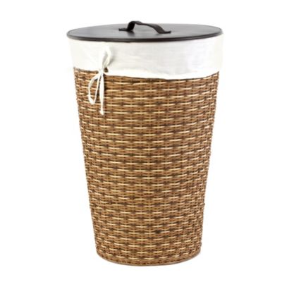 Tu Rattan Laundry Bin 3 Tone