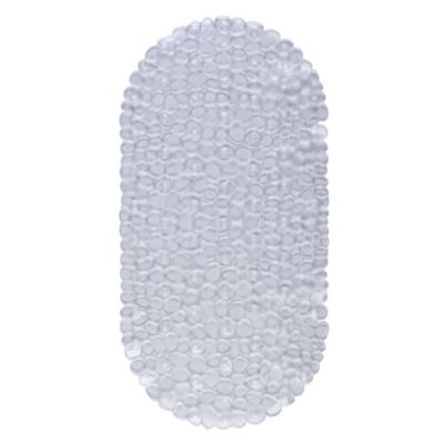 Tu Pebbles Bath Mat Transparent