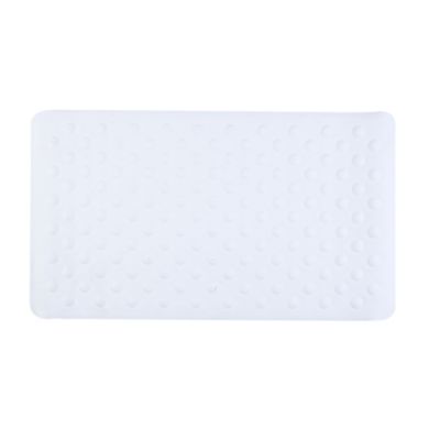 Tu White Rubber Bath Mat