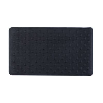 Tu Rubber Bath Mat Black