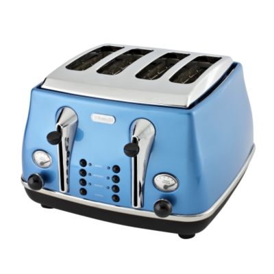 DeLonghi Icona 4 Slice Toaster Azure