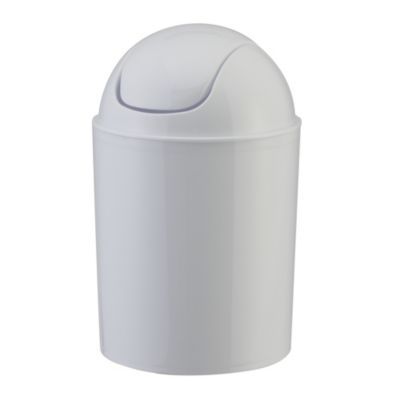 Tu White Swing Top Bin