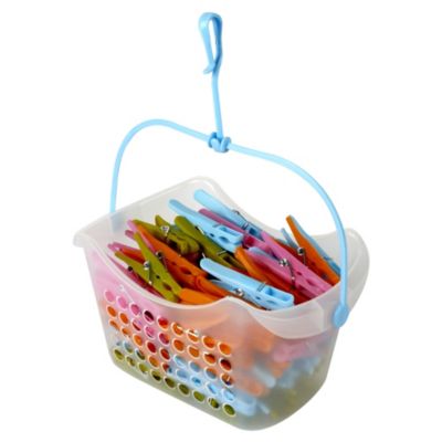 Sainsbury's Peg Basket and 100 Pegs