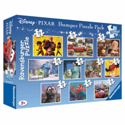 Pixar Bumper 10 in a Box Puzzles