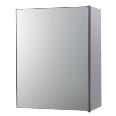 Tu Mirrored Bathroom Cabinet Stainless Steel
