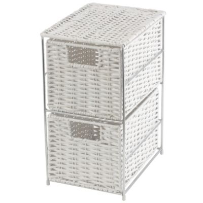 Tu 2-drawer Storage Unit White