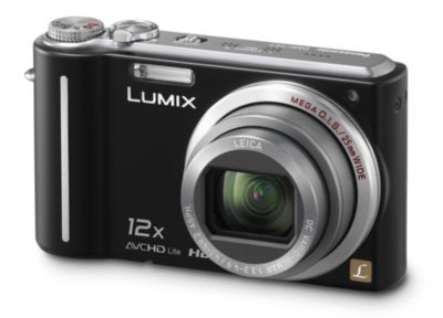 Panasonic Lumix DMC-TZ7EB-K 10.1MP Digital Camera Black
