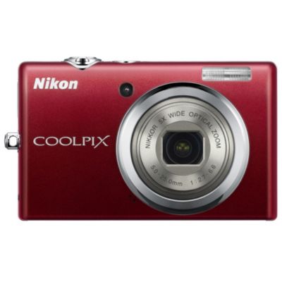 Nikon Coolpix S570 Digital Camera Red