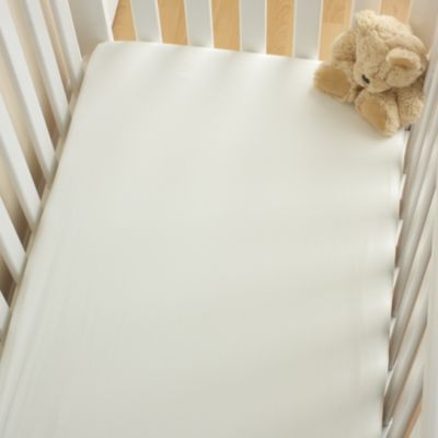 east Coast Cream Cot Bed Jersey Fitted Sheet