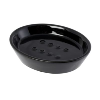 Statutory Tu Black Gloss Soap Dish