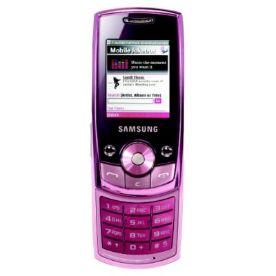 Samsung J700i T-Mobile Pre Pay Mobile Phone - Pink