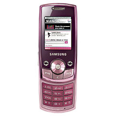 Samsung J700i T-Mobile Pre Pay Mobile Phone - Pink