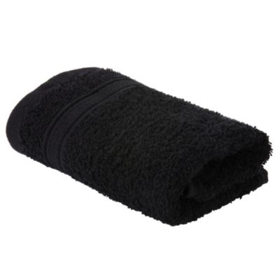 Tu Black Plain Dye Face Cloth