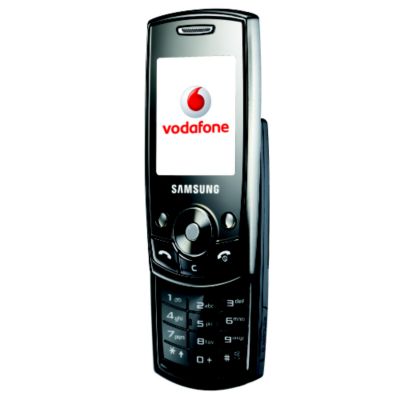 Vodafone Samsung J700i Mobile Phone Silver
