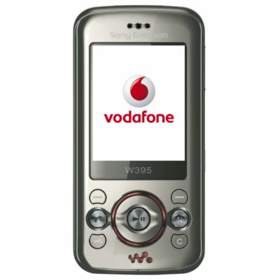 Vodafone Sony Ericsson W395 Walkman Phone Silver