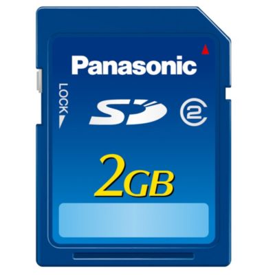 Panasonic 2GB Class 2 SD Memory Card