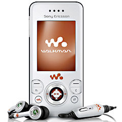 Vodafone Sony Ericsson W580i Walkman Phone White