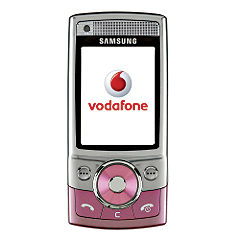 Statutory Vodafone Samsung G600 Mobile Phone Pink