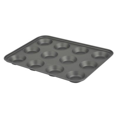 Tu Non-stick 12 Cup Bun Tray
