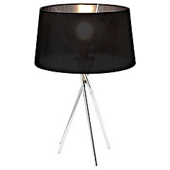 Statutory Tu Reflections Tripod Table Lamp