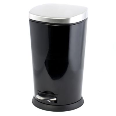 Tu Square Dove Pedal Bin Black