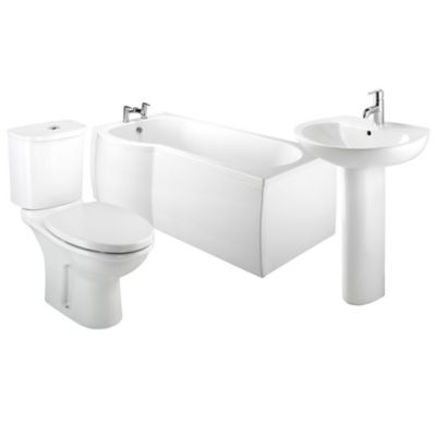 Blade 3 piece bathroom suite (Left Handed)