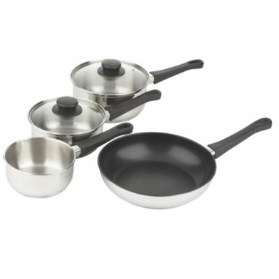 Tu Stainless Steel 4-peice Pan Set