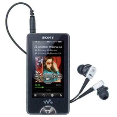 Sony NWZ-X1050B MP4 FM Tuner Black