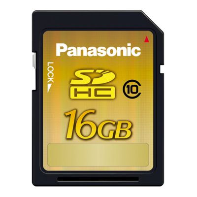 panasonic RP-SDW16GE1K Class 10 16GB SD CARD