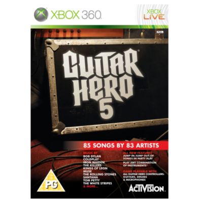 Guitar Hero 5 (Game only) for Xbox 360 by Activision