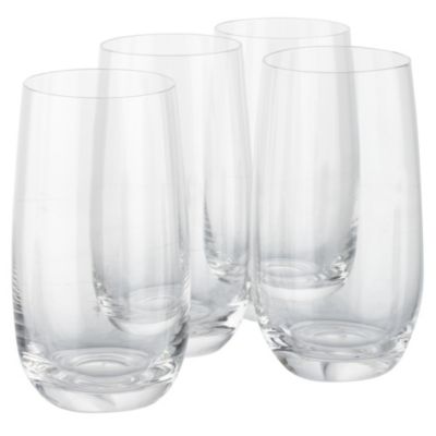 Home Collection 4-pack Crystal Glass Hiball Glasses