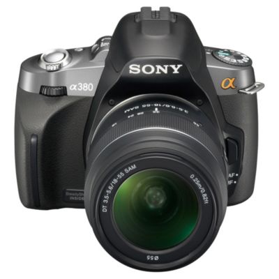 Sony Alpha DSLRA380L   18-55mm Lens