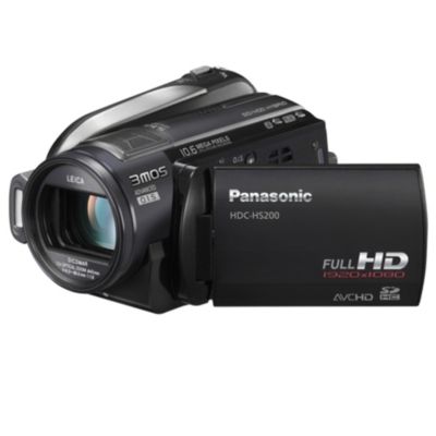 Panasonic HDC-HS200EBK 80GB Full HD Camcorder Black