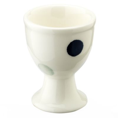 Tu Blue Dot Earthenware Egg Cup