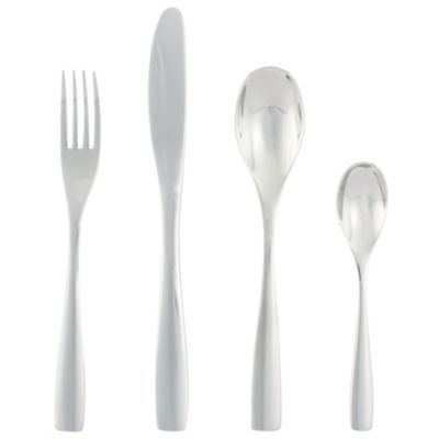 Tu 16-piece Stainless Steel Droplet Cutlery Set