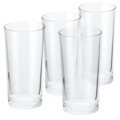 Sainsbury's Basics Hi-ball Glasses 4-pack