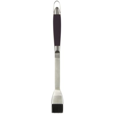 Sainsbury's Stainless Steel Soft Grip Brush Plum