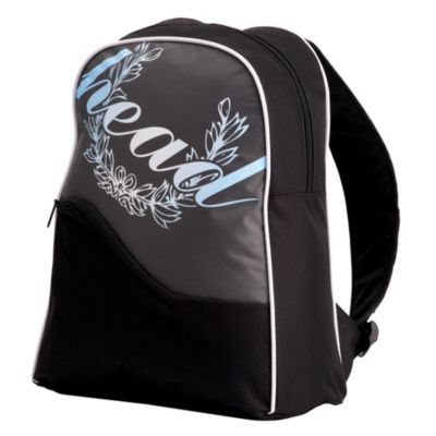 Head Laurel Rucksack Black and Pale Blue