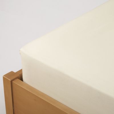 Sainsbury's Basics Fitted Sheet Cream