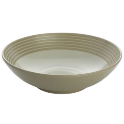 Denby Intro Stripes Serving Bowl Sand