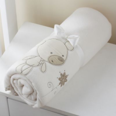 Tu Teddy and Friends Nursery Embroidered Fleece