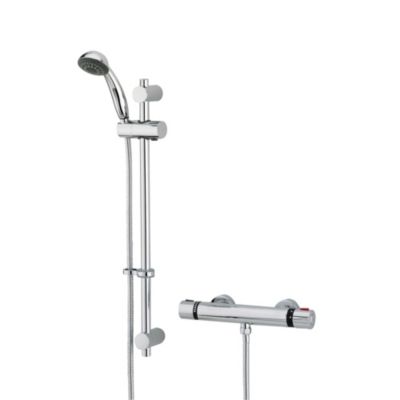 Thermostatic Bar Mixer Shower Chrome