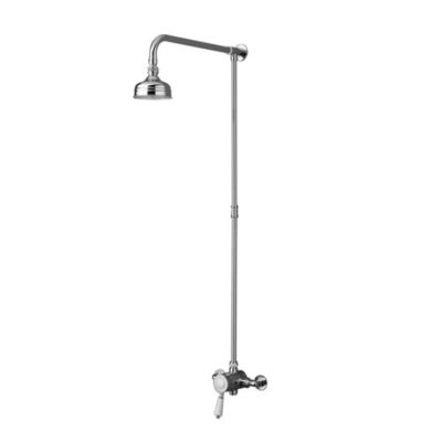 Colonial Traditional Thermostatic Mixer Shower Chrome