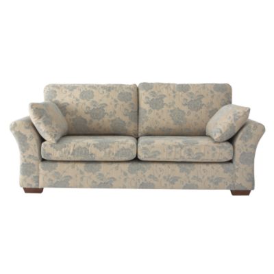Ravello Large Sofa Dark Teal Jacquard