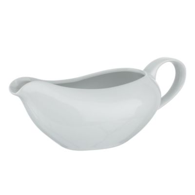 Tu White Porcelain Gravy Boat