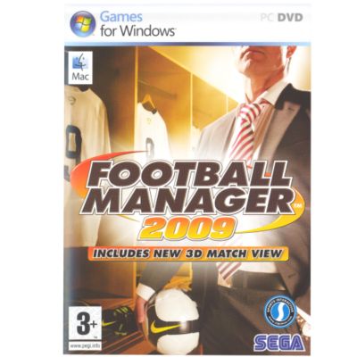 Football Manager 2009 for PC by SEGA