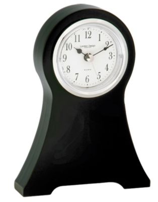 London Design Tompian Mantle Clock Black