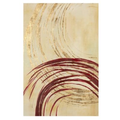 Abstract Circles Hand Painted