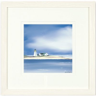 Lighthouse Framed Print 55x55cm